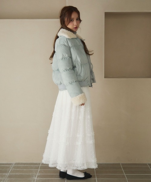 TITTY&CO.（ティティーアンドコー）の「キルティングボアダウン