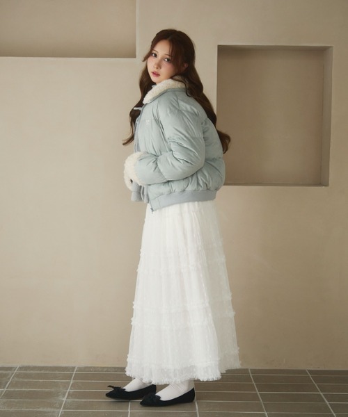 セール】キルティングボアダウン（ダウンジャケット/コート