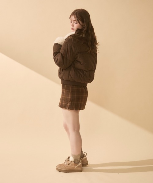 セール】キルティングボアダウン（ダウンジャケット/コート