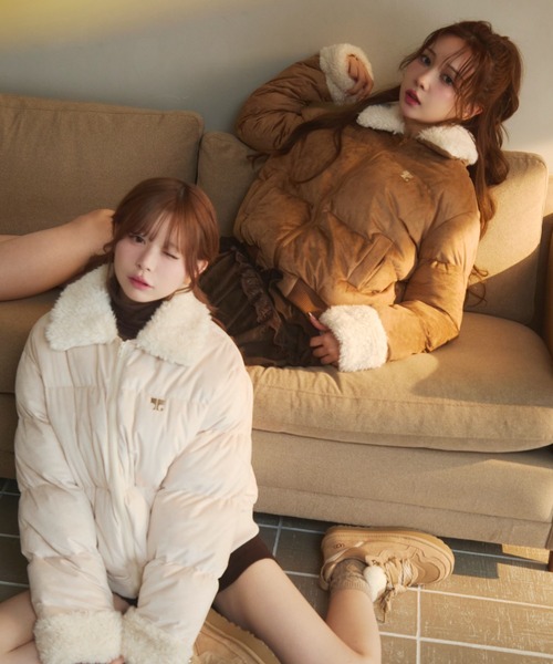 TITTY&CO.（ティティーアンドコー）の「キルティングボアダウン