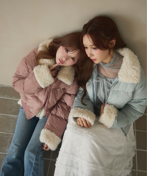 キルティングボアダウン（ダウンジャケット/コート）｜TITTY&CO.（ティ