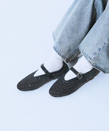 JEANASIS | ストーンメッシュメリージェーン/598095(パンプス)