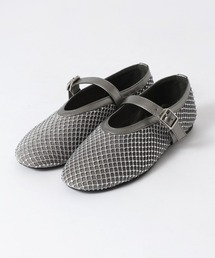 JEANASIS（ジーナシス）の「ストーンメッシュメリージェーン/598095（パンプス）」