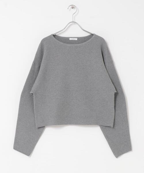 ITEMS URBANRESEARCH（アイテムズ アーバンリサーチ）の「バナナスリーブニット（ニット/セーター・レディース・ホワイト系その他/ブルー系その他/グレー/レッド・FREE）」の20枚目の写真