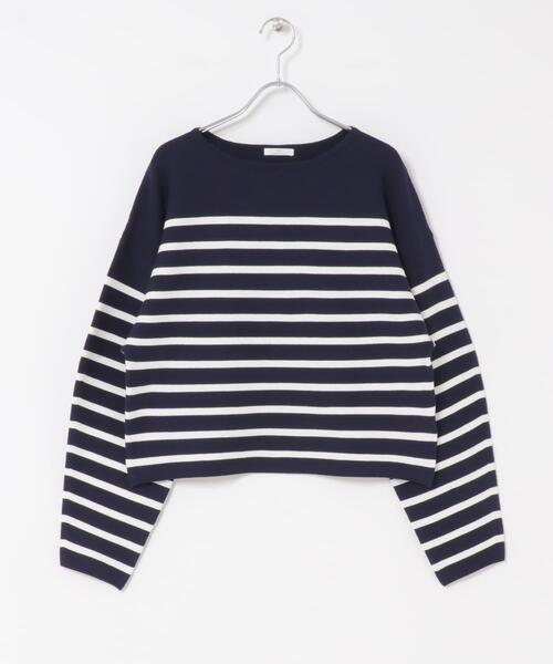 ITEMS URBANRESEARCH(アイテムズ アーバンリサーチ)の「バナナスリーブニット(ニット/セーター・レディース・ホワイト系その他/ブルー系その他/グレー/レッド・FREE)」の11枚目の写真