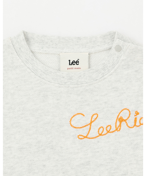 petit main（プティマイン）の「【Lee】ロゴ刺繍トレーナー（スウェット・キッズ・ホワイト系その他/グリーン/ネイビー・100cm/80ｃｍ/90cm/110cm/130cm/120cm）」の13枚目の写真