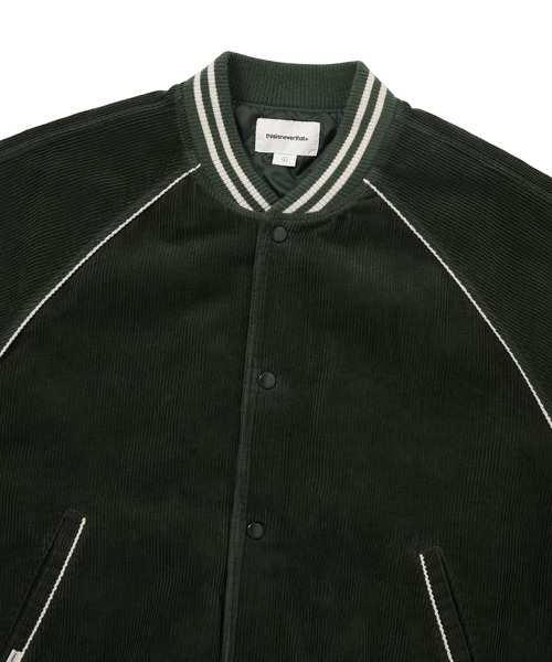 セール】Corduroy Varsity Jacket（スタジャン）｜thisisneverthat