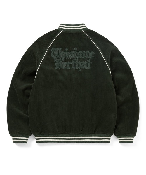 セール】Corduroy Varsity Jacket（スタジャン）｜thisisneverthat