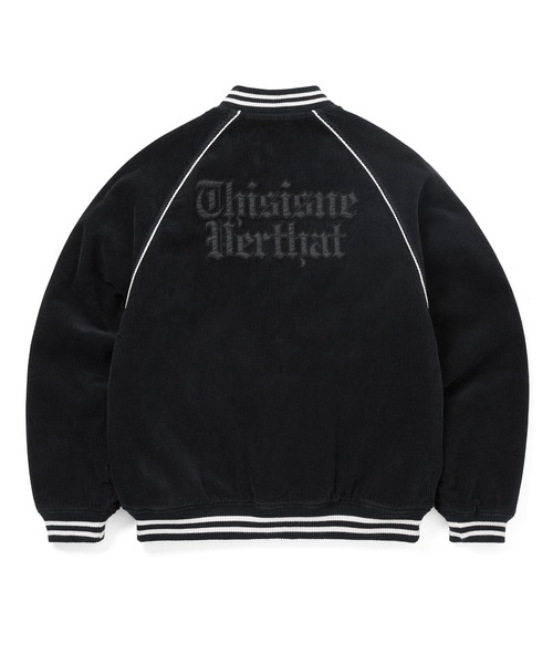 thisisisneverthat スタジャン Corduroy Varsity Jacket（スタジャン）｜thisisneverthat（ディスイズ