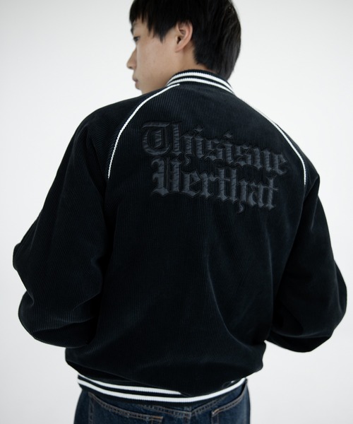 セール】Corduroy Varsity Jacket（スタジャン）｜thisisneverthat