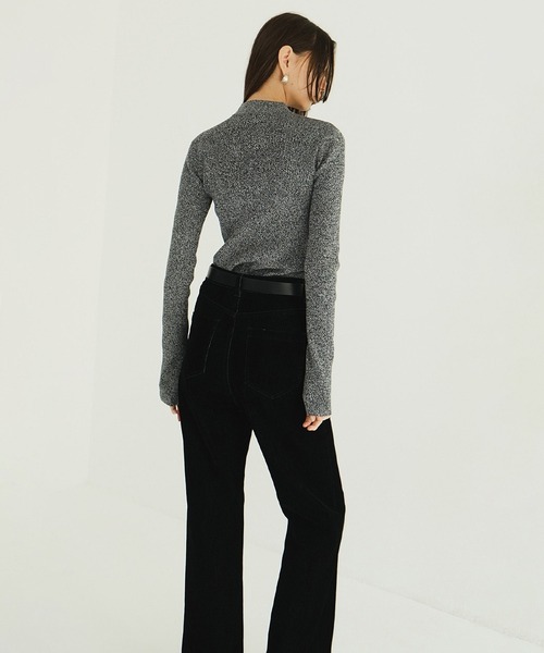 H/N RIB KNIT TOPS（ニット/セーター）｜CLANE（クラネ）の