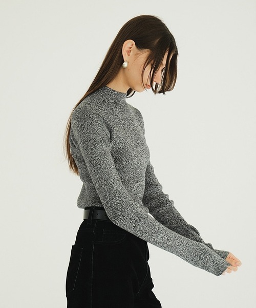 H/N RIB KNIT TOPS（ニット/セーター）｜CLANE（クラネ）の