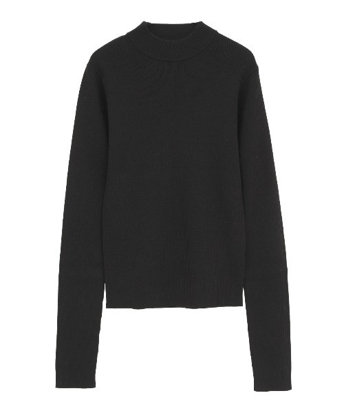 CLANE(クラネ)の「H/N RIB KNIT TOPS(ニット/セーター・レディース・ブラック/その他/ホワイト・1/2)」の4枚目の写真