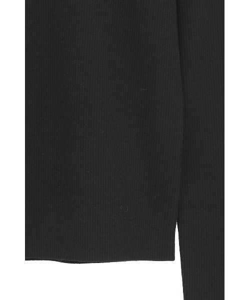 CLANE(クラネ)の「H/N RIB KNIT TOPS(ニット/セーター・レディース・ブラック/その他/ホワイト・1/2)」の8枚目の写真