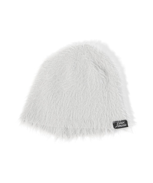 repipi armario（レピピ アルマリオ）の「シャギービーニー（ニットキャップ/ビーニー・キッズ・ホワイト系その他/レオパード/ブラック/グレー・FREE）」の21枚目の写真