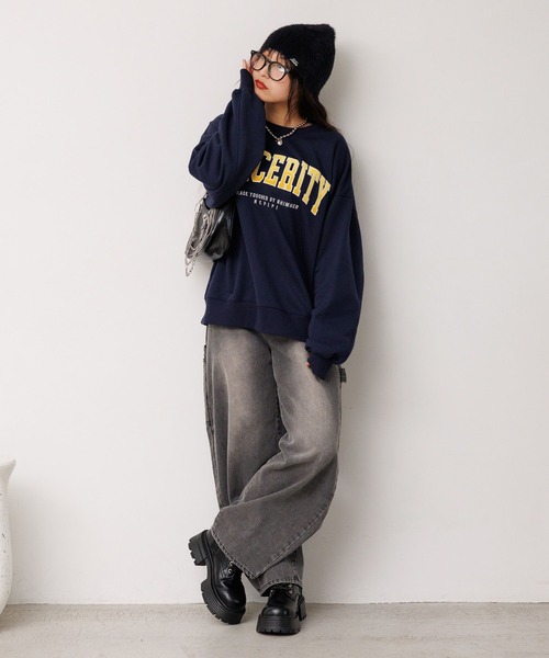 repipi armario（レピピ アルマリオ）の「シャギービーニー（ニットキャップ/ビーニー・キッズ・ホワイト系その他/レオパード/ブラック/グレー・FREE）」の15枚目の写真