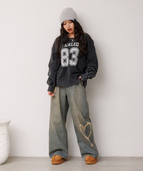 repipi armario（レピピ アルマリオ）の「シャギービーニー（ニットキャップ/ビーニー・キッズ・ホワイト系その他/レオパード/ブラック/グレー・FREE）」の16枚目の写真