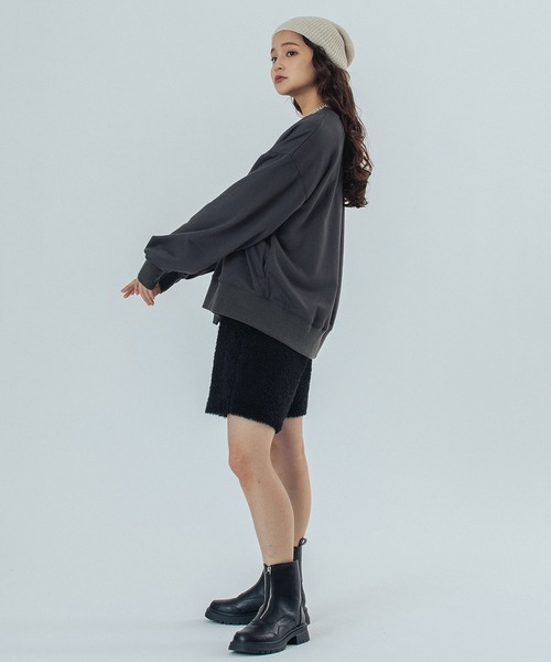 ROSE BUD（ローズバッド）の「ZIP-UP BOOTS（ブーツ・レディース・ブラック・38/39/36/37）」の6枚目の写真