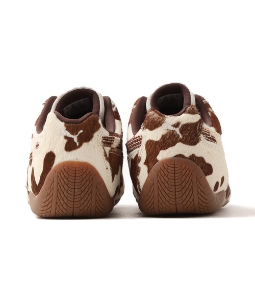 PUMA（プーマ）の「PUMA SPEEDCAT COW WMNS / プーマ スピードキャット カウ ウィメンズ（スニーカー・レディース・ブラウン・22.5cm/23.5cm/23.0cm/24.0cm/24.5cm/25.0cm）」の3枚目の写真