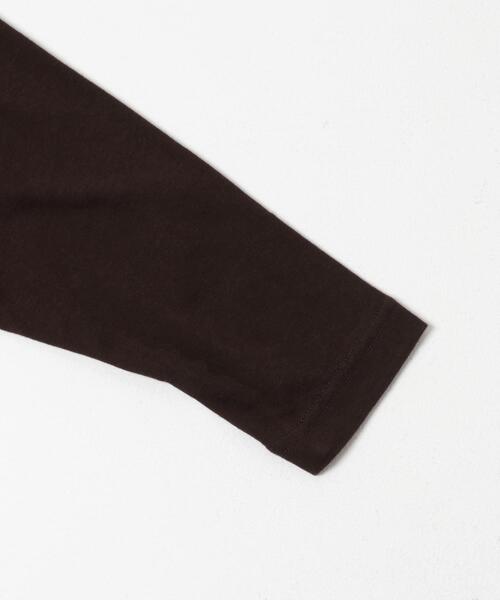 かぐれ(カグレ)の「コットンクルーネックカットソー(Tシャツ/カットソー・レディース・ブラック/オフホワイト/ブラウン・FREE)」の18枚目の写真