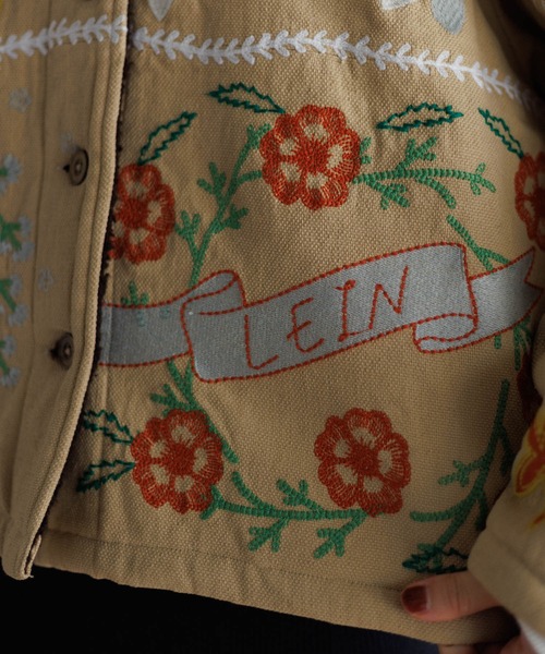 AMERICAN RAG CIE（アメリカンラグシー）の「【MEN , WOMEN】LEIN ボアライナーパッチワーク刺繍ジャケット（その他アウター・レディース・ブラック/ベージュ・M/L）」の19枚目の写真