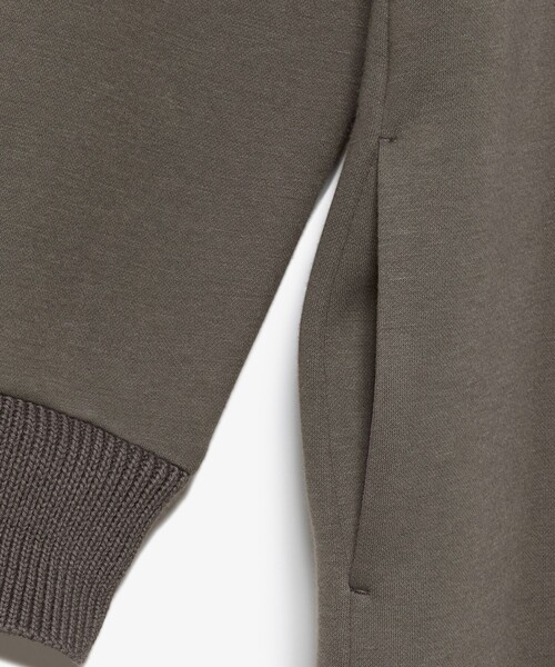 LACOSTE(ラコステ)の「ダンボールニットドレス / ハイネックワンピース(ワンピース・レディース・グレー/オフホワイト/ダークブラウン・36/34/38/40)」の14枚目の写真