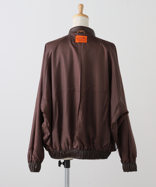 セール】LANCER/ランサー SLOBE別注 フェイクレザーブルゾン（ブルゾン