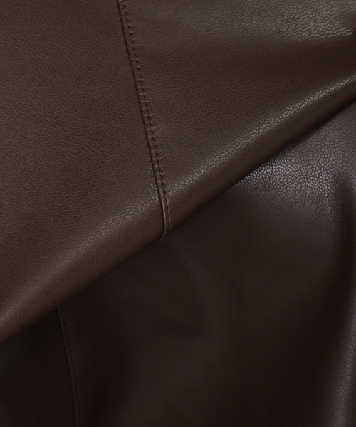 セール】LANCER/ランサー SLOBE別注 フェイクレザーブルゾン（ブルゾン