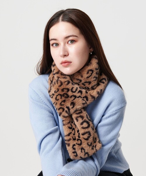 BEAUTY&YOUTH UNITED ARROWS(ビューティーアンドユースユナイテッドアローズ)の「ファーライク マフラー(マフラー・レディース・ブラウン系/グレー系/その他1・FREE)」の10枚目の写真