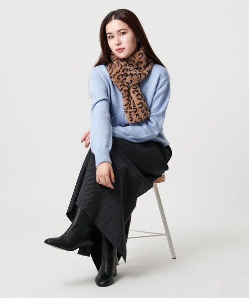 BEAUTY&YOUTH UNITED ARROWS(ビューティーアンドユースユナイテッドアローズ)の「ファーライク マフラー(マフラー・レディース・ブラウン系/グレー系/その他1・FREE)」の11枚目の写真