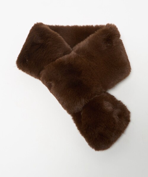 BEAUTY&YOUTH UNITED ARROWS(ビューティーアンドユースユナイテッドアローズ)の「ファーライク マフラー(マフラー・レディース・ブラウン系/グレー系/その他1・FREE)」の19枚目の写真