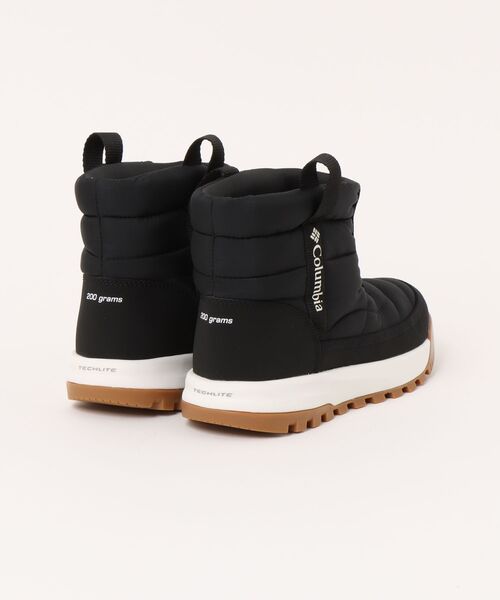 Columbia(コロンビア)の「Columbia コロンビア YOUTH SNOWTROT MID【撥水/保温】キッズウィンターブーツ(ユーススノートロットミッド)(ブーツ・キッズ・ベージュ/ブラック・24.0cm/23.0cm/22.0cm/21.0cm)」の3枚目の写真