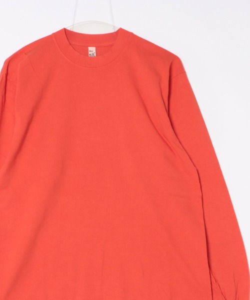 LOS ANGELES APPAREL(ロサンゼルスアパレル)の「【RES】【LOS ANGELES APPAREL】LA APPAREL 6.5oz GARMENT DYED CREW L/S TEE(Tシャツ/カットソー・メンズ・グリーン/ホワイト/ブルー/グレー/オレンジ/ブラック/ゴールド・X-LARGE/LARGE/MEDIUM/SMALL)」の6枚目の写真
