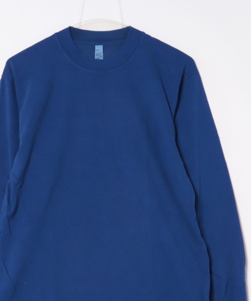 LOS ANGELES APPAREL(ロサンゼルスアパレル)の「【RES】【LOS ANGELES APPAREL】LA APPAREL 6.5oz GARMENT DYED CREW L/S TEE(Tシャツ/カットソー・メンズ・グリーン/ホワイト/ブルー/グレー/オレンジ/ブラック/ゴールド・X-LARGE/LARGE/MEDIUM/SMALL)」の5枚目の写真