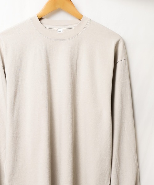 LOS ANGELES APPAREL(ロサンゼルスアパレル)の「【RES】【LOS ANGELES APPAREL】LA APPAREL 6.5oz GARMENT DYED CREW L/S TEE(Tシャツ/カットソー・メンズ・グリーン/ホワイト/ブルー/グレー/オレンジ/ブラック/ゴールド・X-LARGE/LARGE/MEDIUM/SMALL)」の12枚目の写真