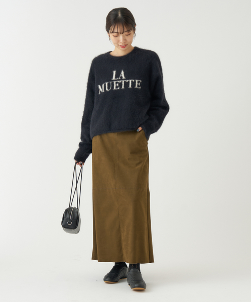 セール】フォックス混LA MUETTE ロゴニット（ニット/セーター）｜IENA