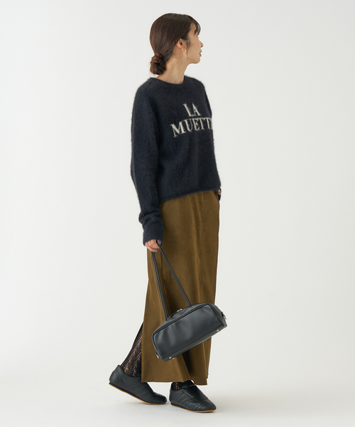 フォックス混LA MUETTE ロゴニット（ニット/セーター）｜IENA（イエナ