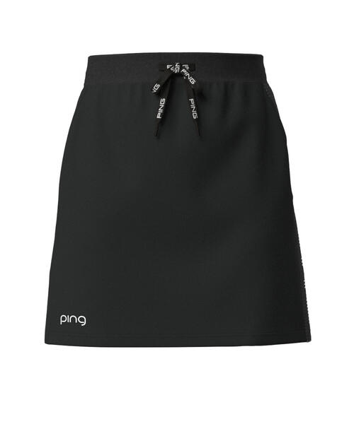 PING(ピン)の「【PING APPAREL】ジャガードニット/裏毛 リップルロゴニットスカート <GOLD> (LADIES)(スカート・レディース・ブラック/パープル/グレー/ホワイト・LL/S/M/L/XS)」の12枚目の写真