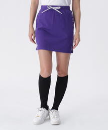 【PING APPAREL】ジャガードニット/裏毛 リップルロゴニットスカート <GOLD> (LADIES)