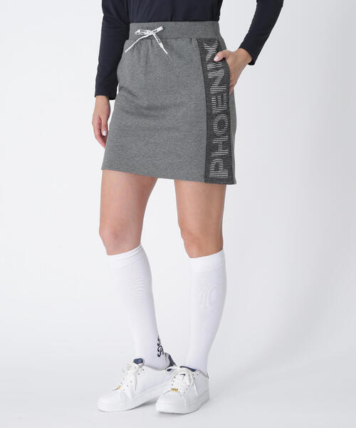 PING(ピン)の「【PING APPAREL】ジャガードニット/裏毛 リップルロゴニットスカート <GOLD> (LADIES)(スカート・レディース・ブラック/パープル/グレー/ホワイト・LL/S/M/L/XS)」の3枚目の写真