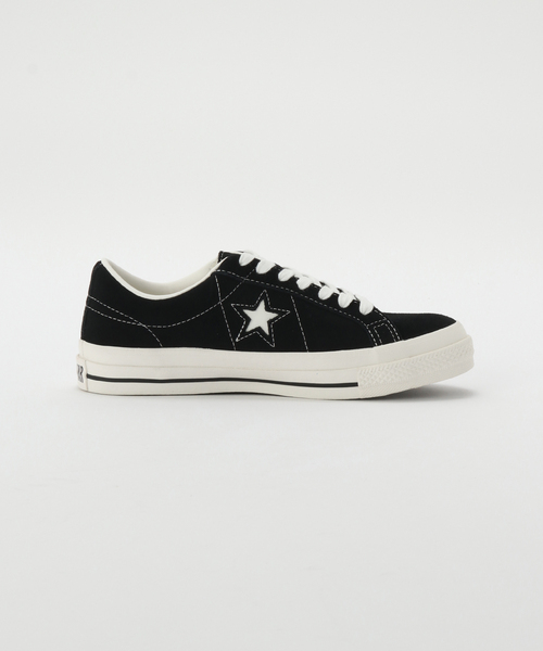 CONVERSE（コンバース）の「【CONVERSE/コンバース】ONE STAR SUEDE：スニーカー（スニーカー・レディース・ブラック・23cm/23.5cm/24cm/24.5cm/25cm）」の3枚目の写真