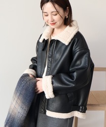 ジャケット・アウター American AMERICAN HOLIC（アメリカンホリック） ジャケット ブルゾン ギャザー