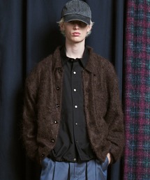 MAISON SPECIAL(メゾンスペシャル)の《UNISEX》KID MOHAIR Shirt Cardigan/キッドモヘアシャツカーディガン【MAISON SPECIAL/メゾンスペシャル】(カーディガン/ボレロ)