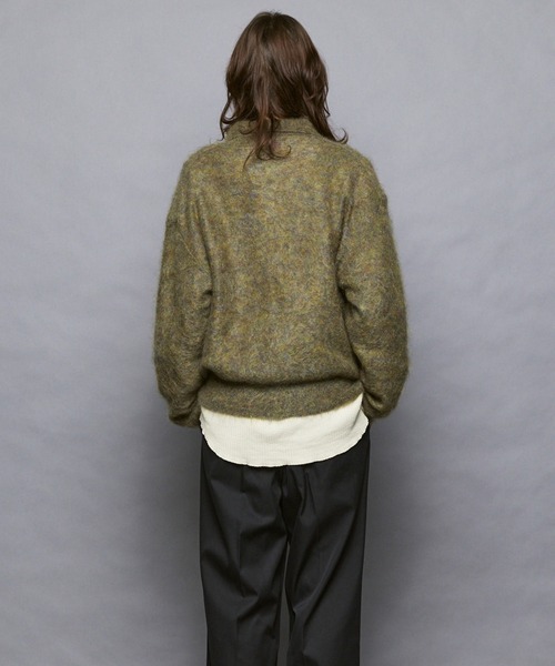 メゾンスペシャル　KID MOHAIR Shirt Cardigan KID MOHAIR Shirt Cardigan