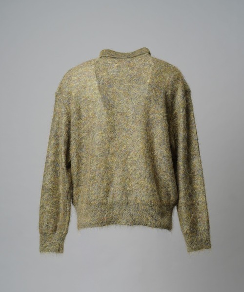 UNISEX》KID MOHAIR Shirt Cardigan/キッドモヘアシャツカーディガン