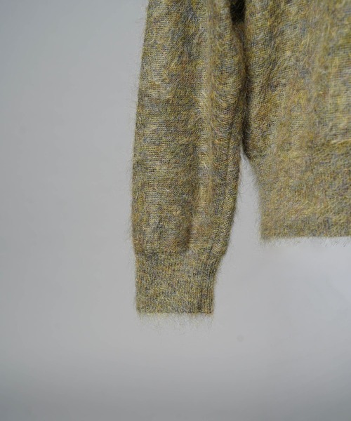UNISEX》KID MOHAIR Shirt Cardigan/キッドモヘアシャツカーディガン