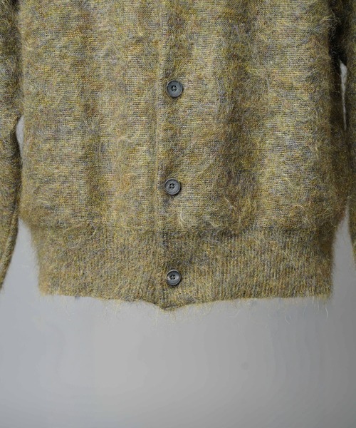 UNISEX》KID MOHAIR Shirt Cardigan/キッドモヘアシャツカーディガン