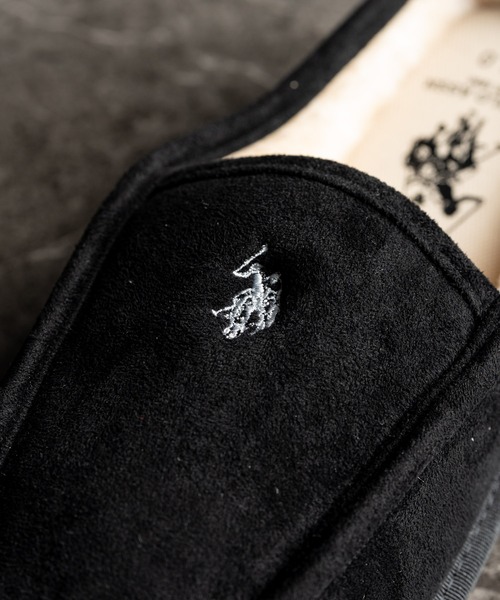 Rocky Monroe(ロッキーモンロー)の「U.S.POLO ASSN. ユーエスポロアッスン ボアライニングスライド スリッポン/ワンポイントロゴモカシンシューズ(スリッポン・メンズ・ベージュ/ブラック・27cm/28cm/26cm/25cm/24cm/23cm)」の21枚目の写真