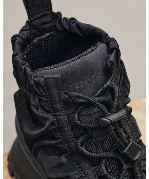 TODAYFUL（トゥデイフル）の「TODAYFUL Vibramsole Drawstring Sneakers 12421023（スニーカー・レディース・ブラック・37/38/36）」の7枚目の写真