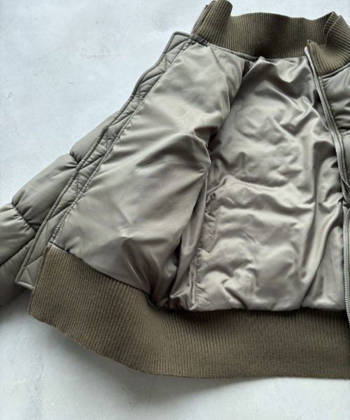 SHAGGIE（シャギー）の「クロップドアイレットパッファージャケット（その他アウター・レディース・ブラック/ブラウン/カーキ・FREE）」の18枚目の写真